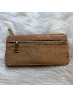 Fossil Light Brown Leather Wallet